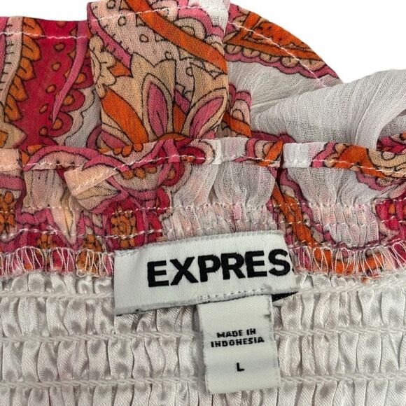 NWOT Express On/Off Shoulder Crop Top - Picture 3 of 5